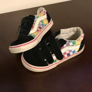 Girls vans size 9